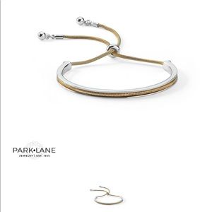 Gold and silver bracelet